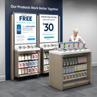 (2) Wall Display + Island Combo #1008