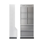 Tall Showcase - Open Shelf