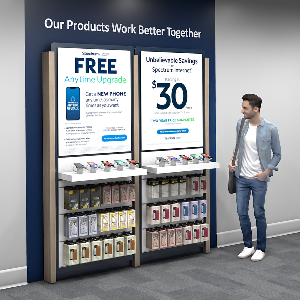 Spectrum Wall Box Spectrum - Wall Display #2 – Bold Display and Design