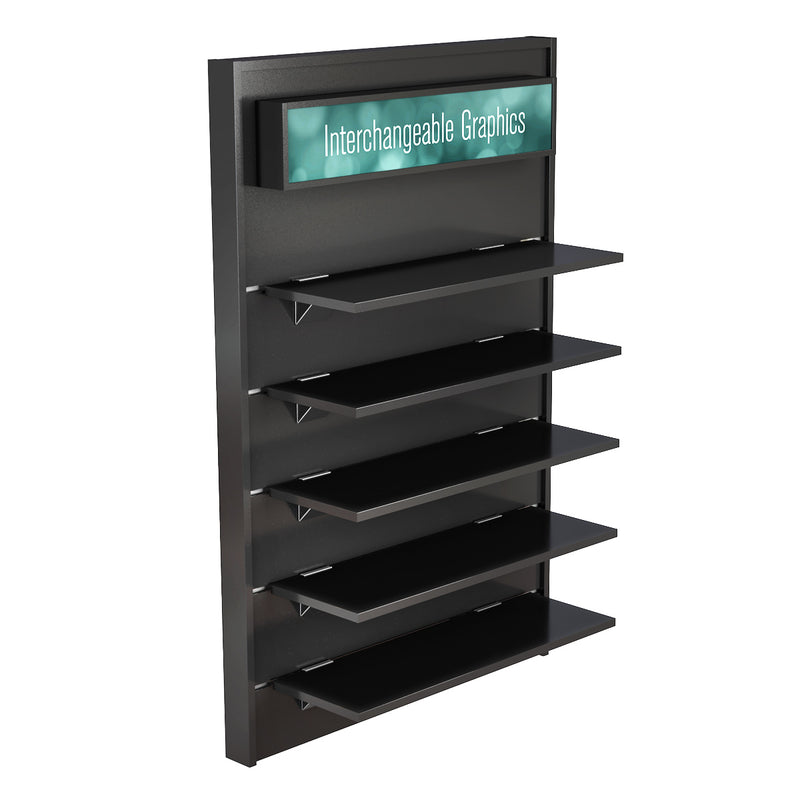 Counter Slat Wall Merchandiser