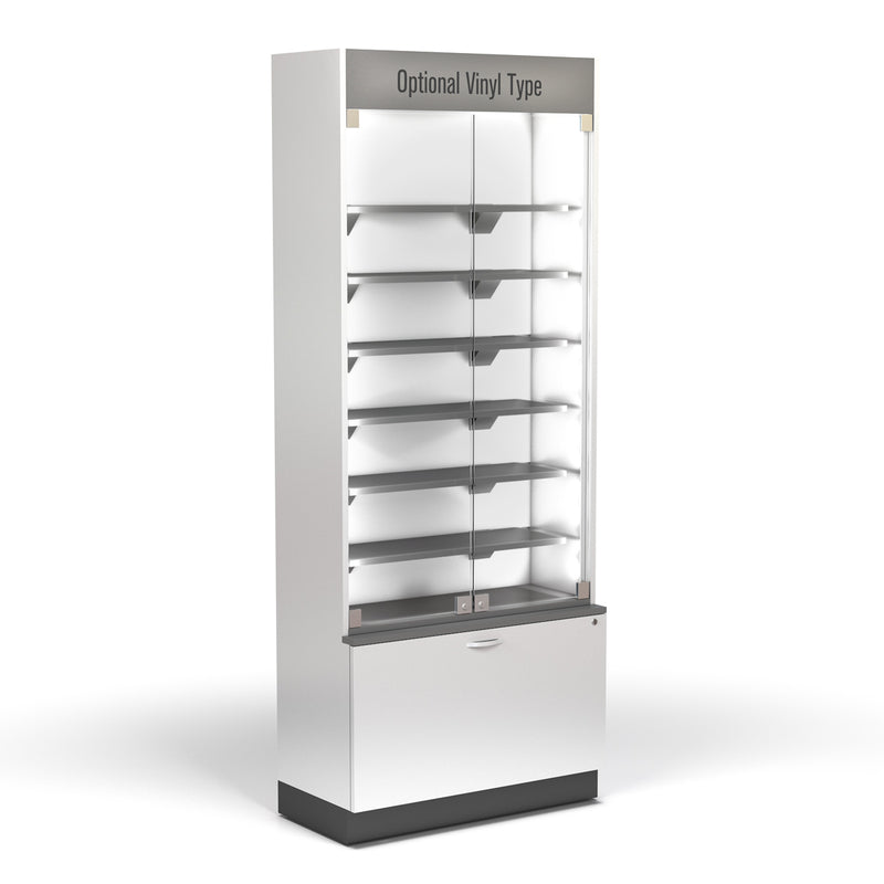 Tall Showcase - Glass Merchandiser