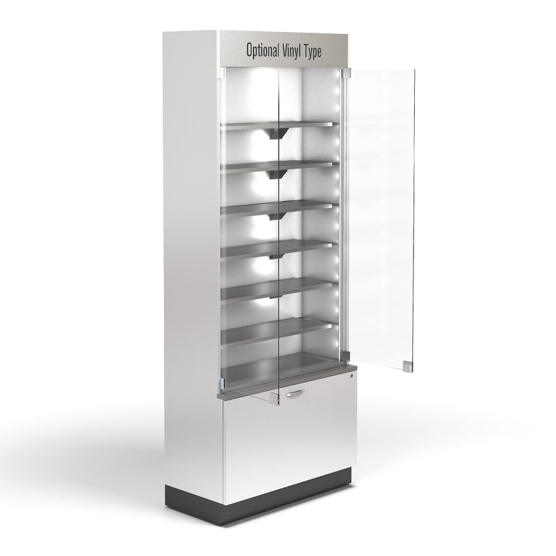 Tall Showcase - Glass Merchandiser